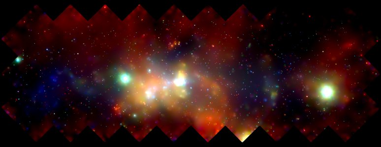 X-Ray Mosaic Of Galactic Center photo