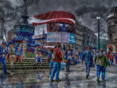 London Rain photo