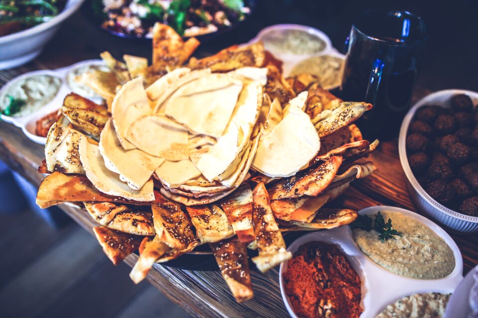 Nachos lunch mexican