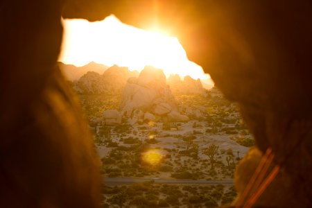 Sunset near Hidden Valley Campground photo