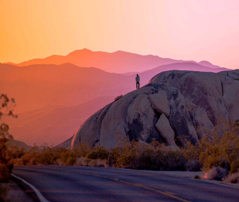 Sunrise near White Tank campground