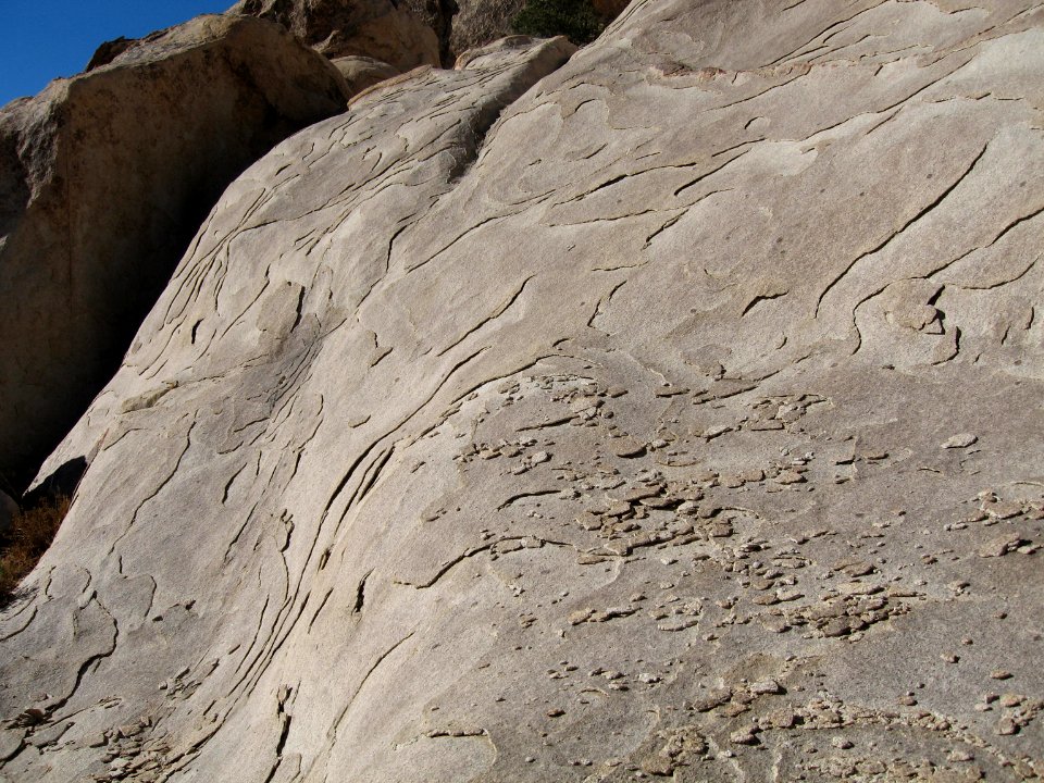 Exfoliating monzogranite in the Wonderland of Rocks