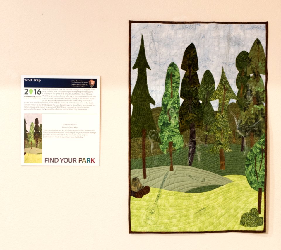 Wolf Trap National Park for the Performing Arts; created by Lynne O'Rourke
