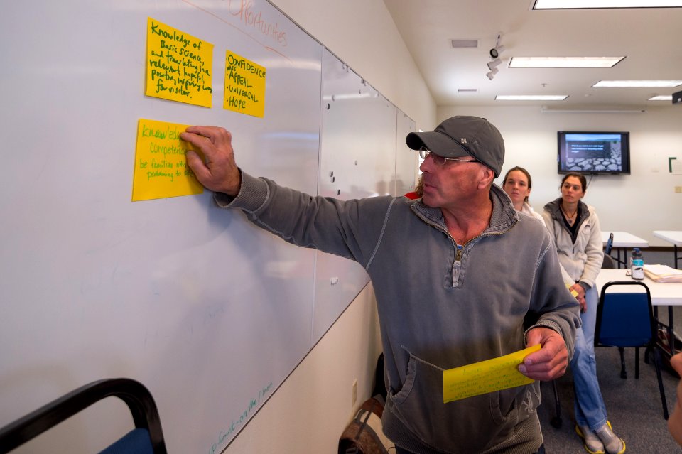 Rangers at a Training on Interpreting Climate Change in National Parks