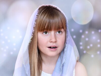 Cloth portrait human