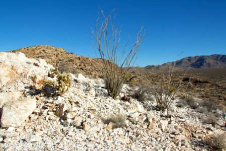 Quartz mine near Smoketree Wash