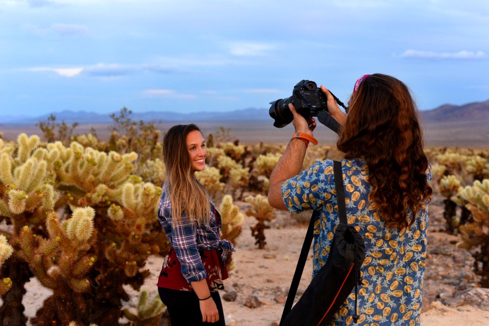 Vacation Photos at Cholla Cactus Garden