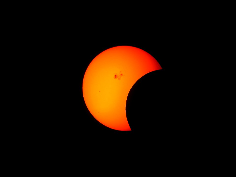 Partial Solar Eclipse of October 23, 2014