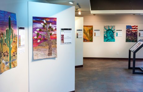 Centennial Quilt exhibit at Joshua Tree Visitor Center photo