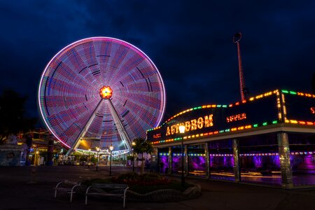 Folk festival ferris wheel fair photo