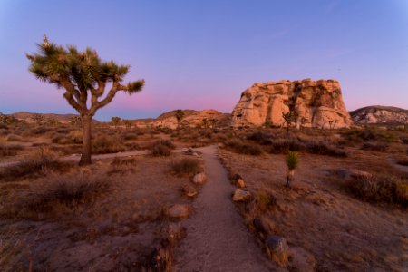 Cyclops Rock at Sunset photo