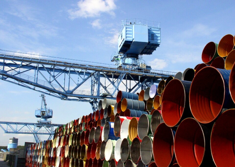Barrels container stock