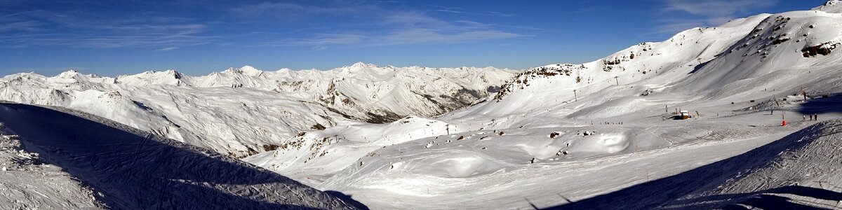 Alps mountain winter