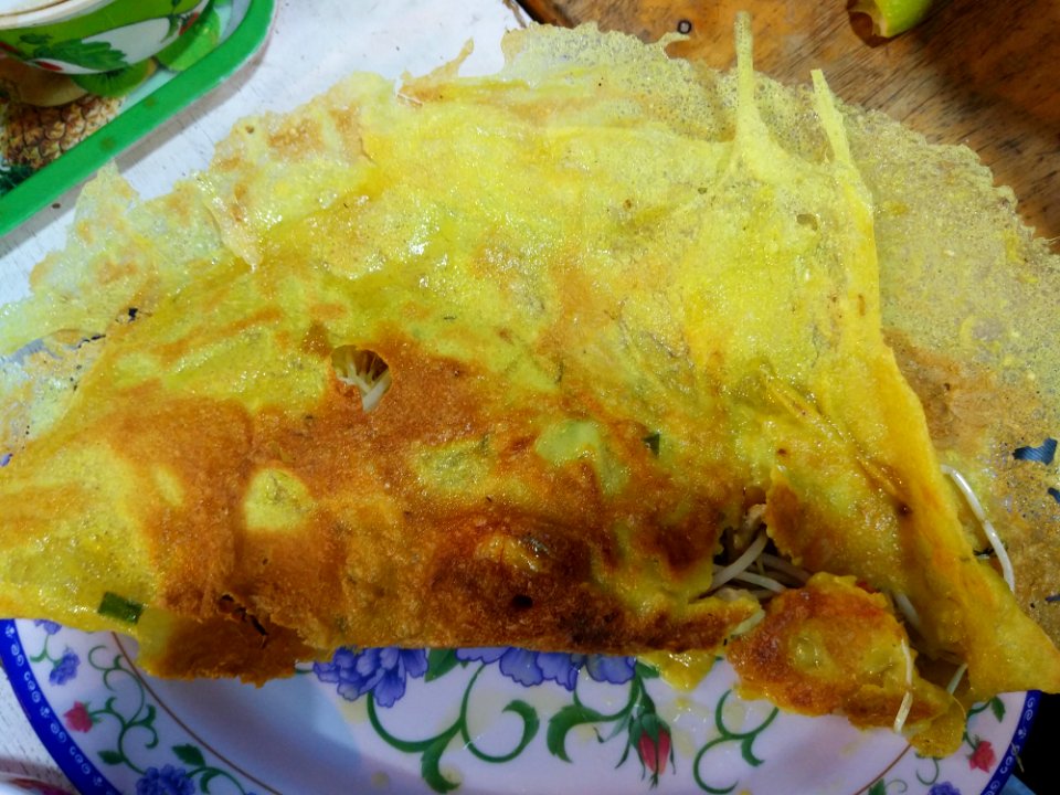 quán bánh xèo miền tây western Mekong delta area bánh xèo
