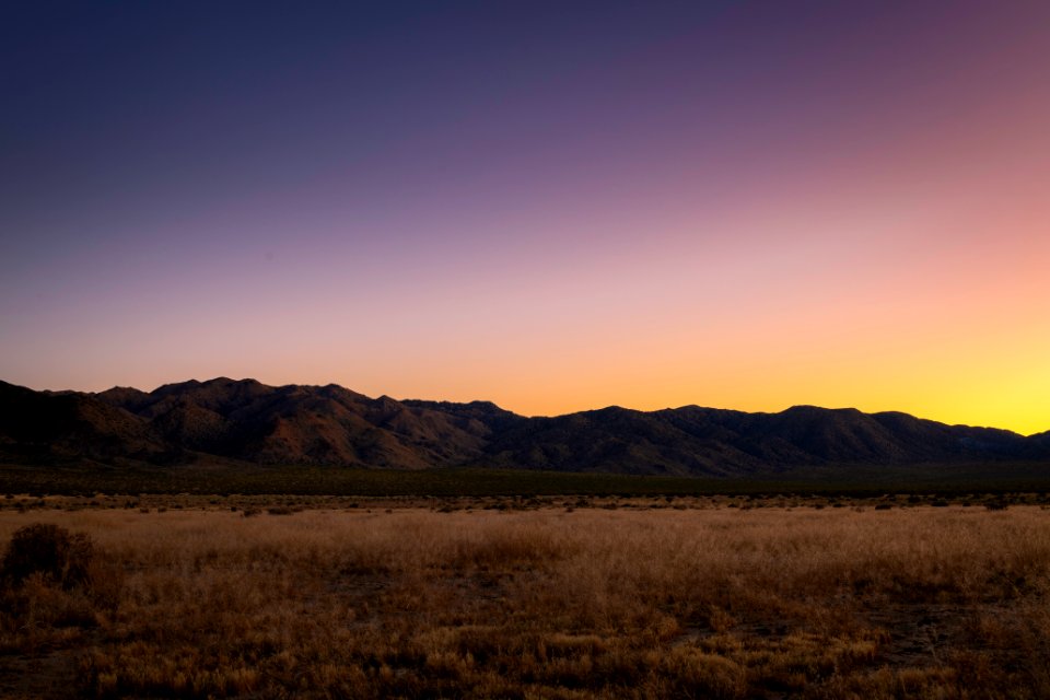 Pleasant Valley at Sunset