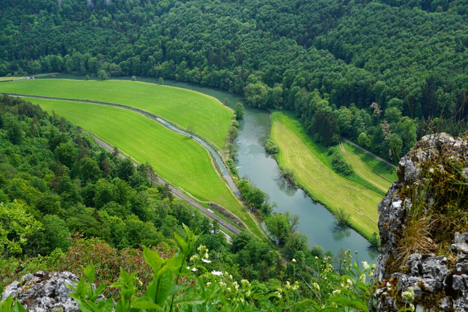 Landscape river water
