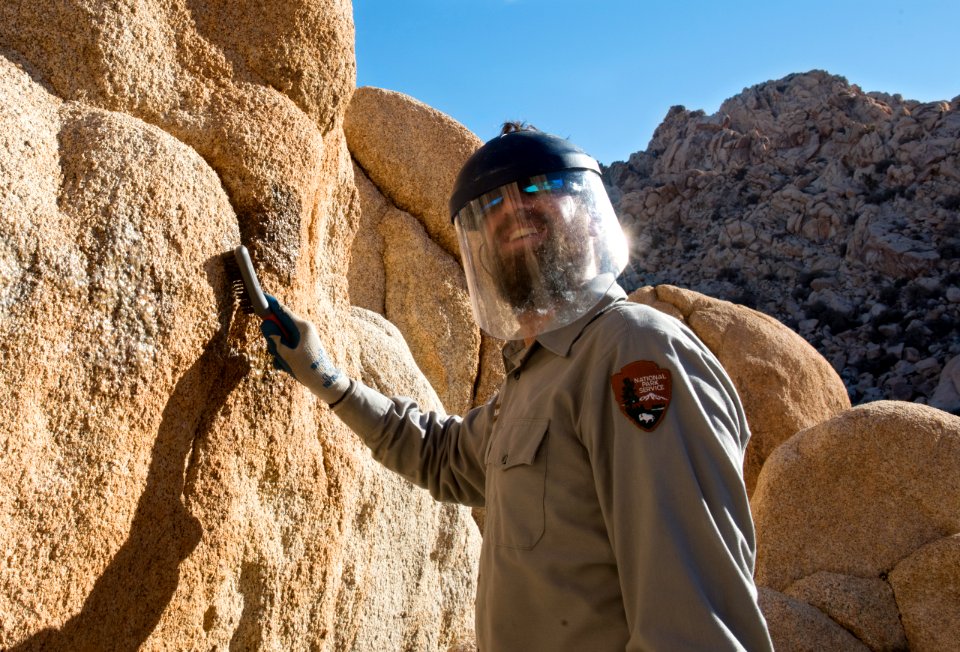 Graffiti Removal Day with Volunteers