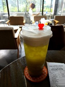 The Coffee House trà gạo rang machiato genmaicha