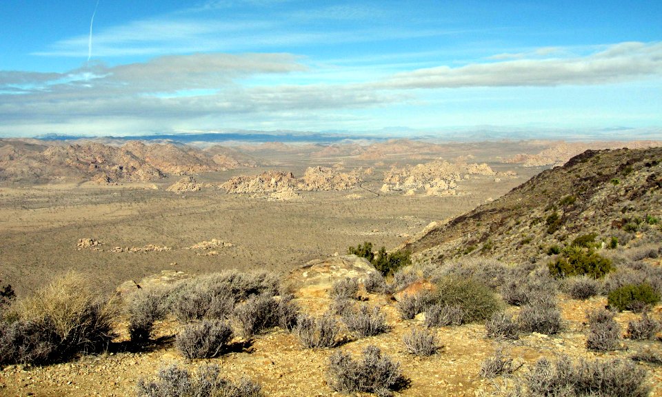 View toward Hidden Valley from Ryan Mountain