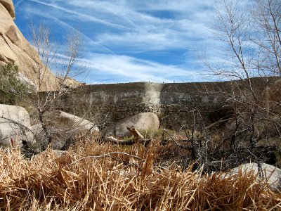 Barker Dam from below photo