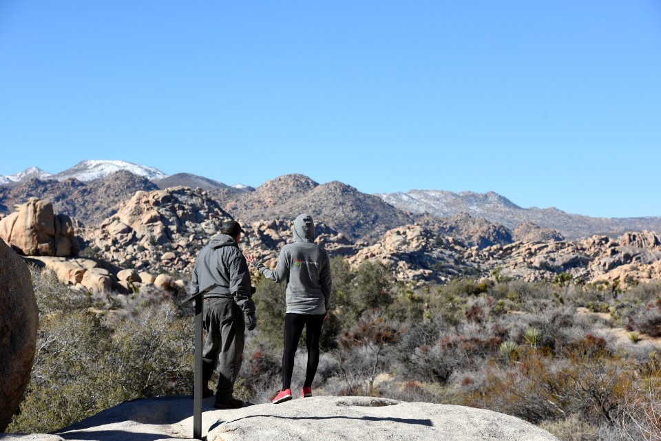 View near Barker Dam
