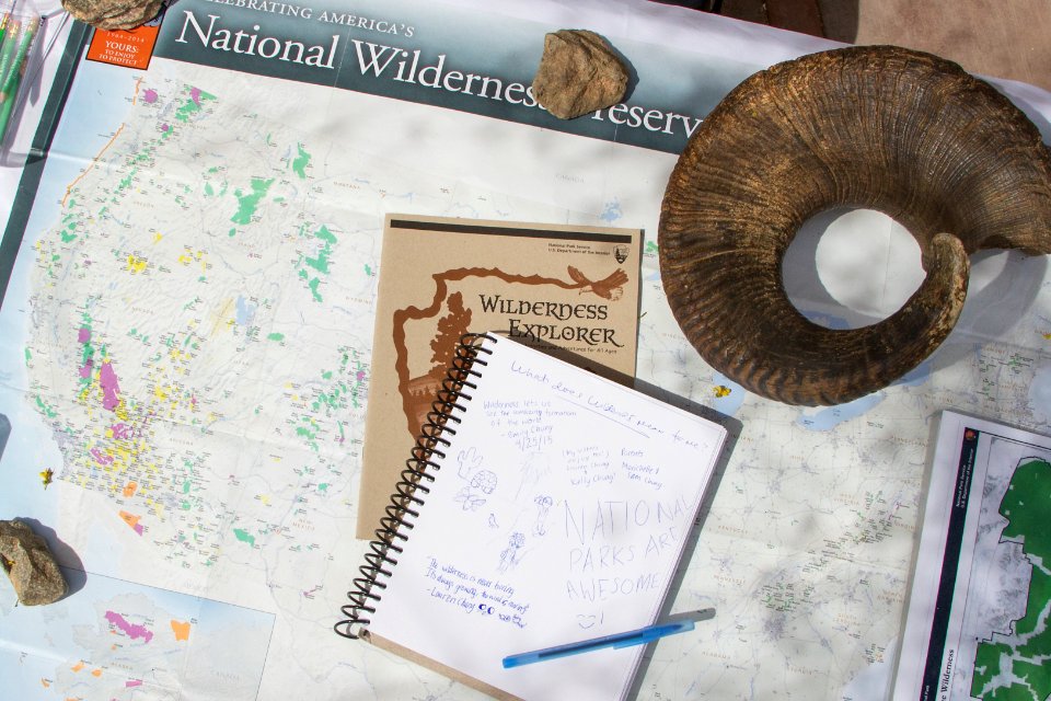 National Junior Ranger Day, April 25, 2015; Wilderness Explorer Book