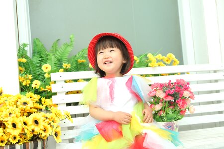 Portrait kids family