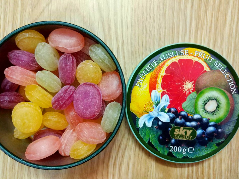Kẹo Sky Fruit Selection, Sky Candy, made in germany