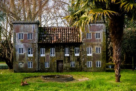 Miniature mansion old house
