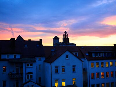 Evening dark lights