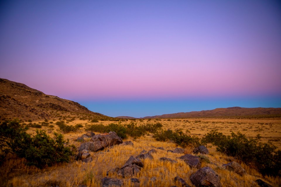 Pleasant Valley at Sunset