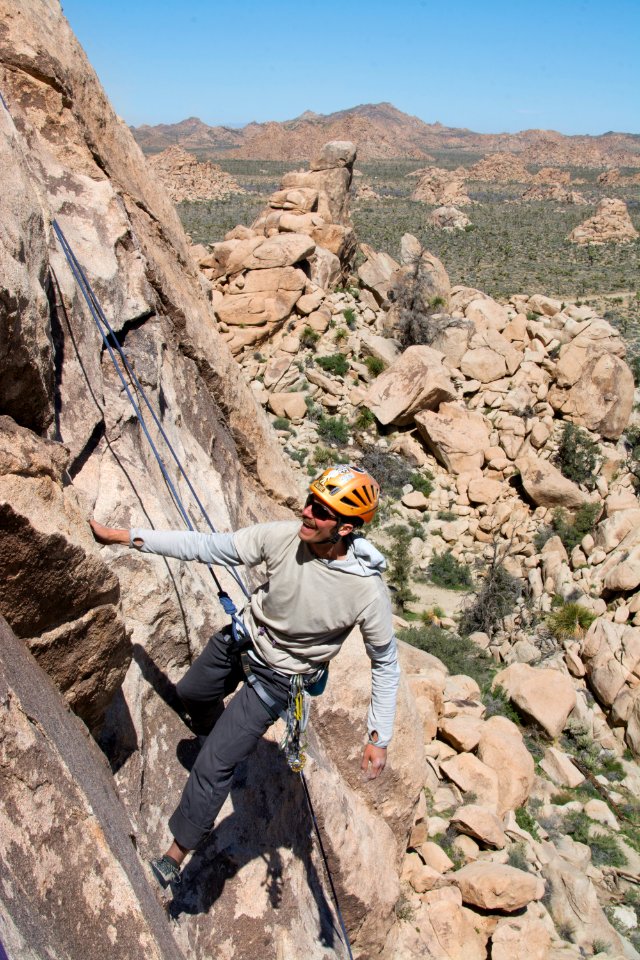 Rock Climbing on Hemingway Wall