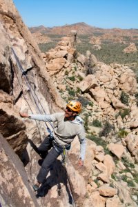 Rock Climbing on Hemingway Wall photo