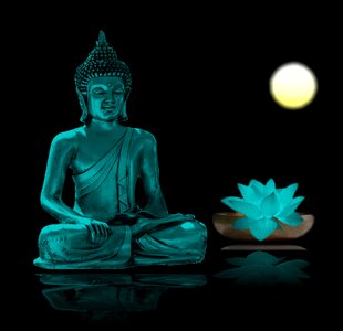 Meditate buddhism wellness photo