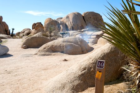 Smoke in White Tank Campground