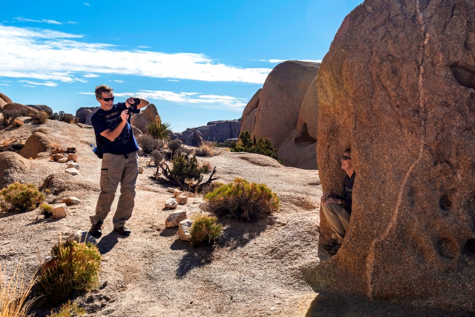 Photographing fun along Split Rock Trail