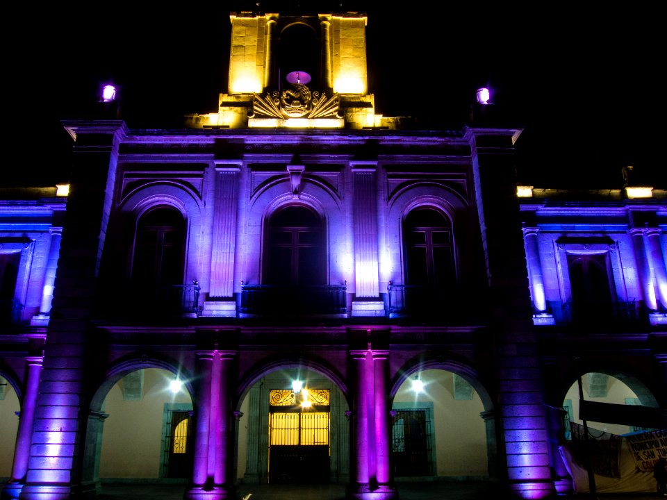 Purple Building photo