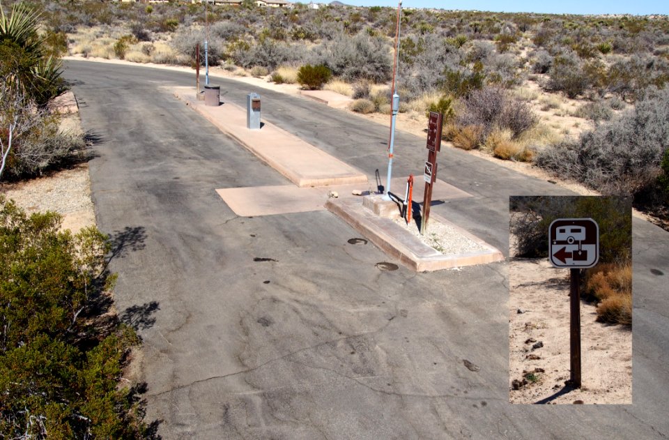 Cottonwood Campground RV dump station