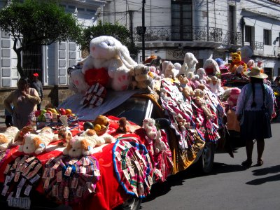 Festival in Sucre Bolivia photo