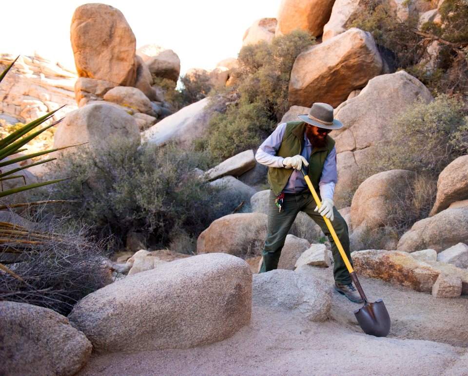 Trail Maintenance in Hidden Valley