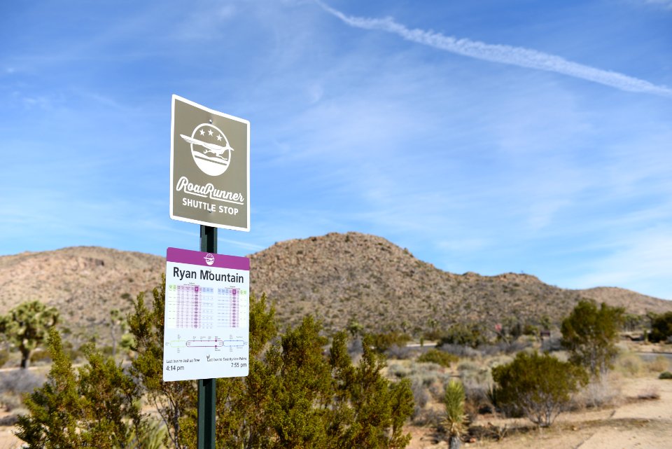 Roadrunner Shuttle Ryan Mountain