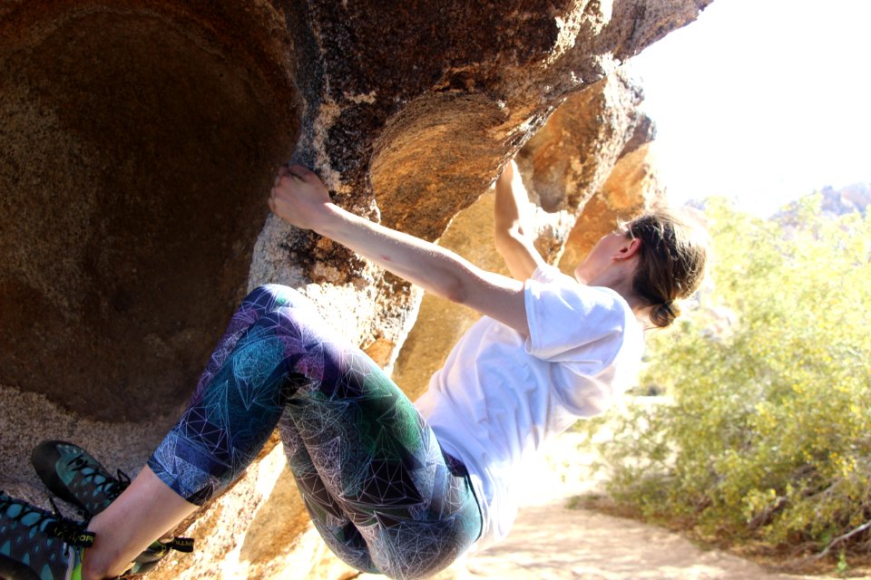 Bouldering in Joshua Tree