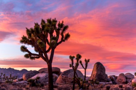 Sunset in Lost Horse Valley photo