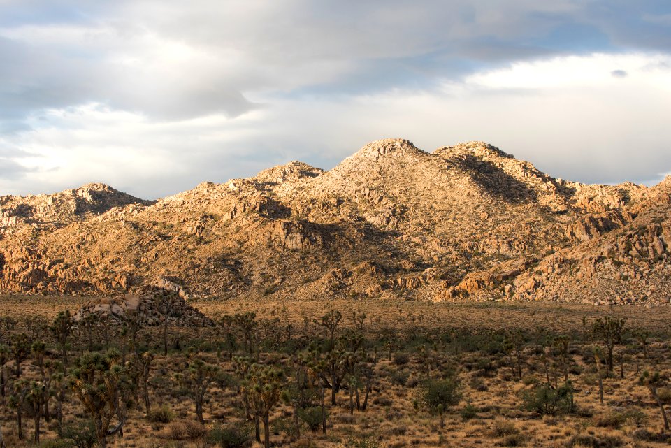 Sunrise near Quail Mountain photo