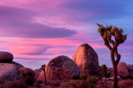 Sunset in Lost Horse Valley photo