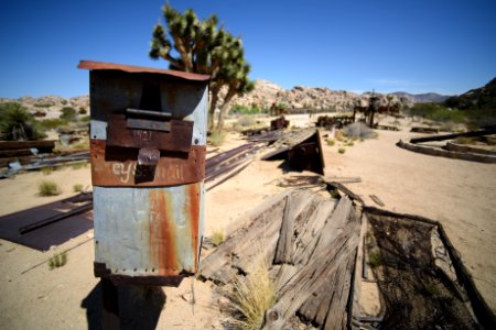 Mail box at Keys Ranch