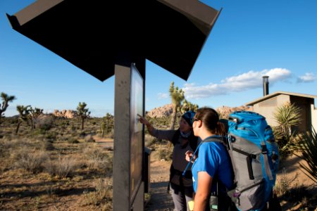 Backpacking along the Boy Scout Trail