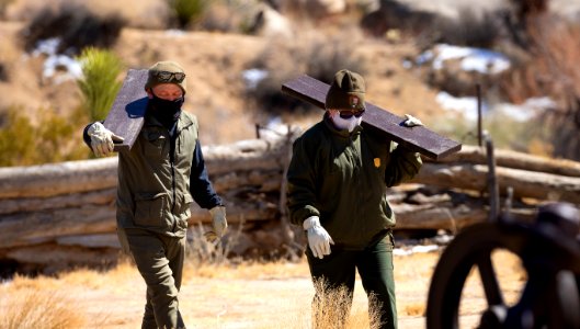 Preservation Work at Keys Ranch