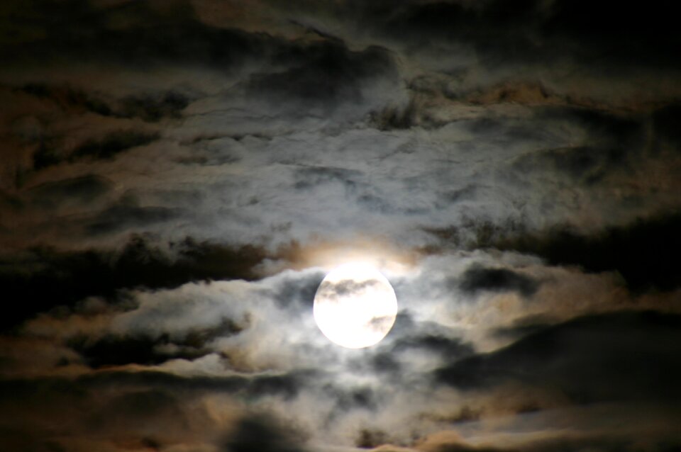 Dark black moonlight