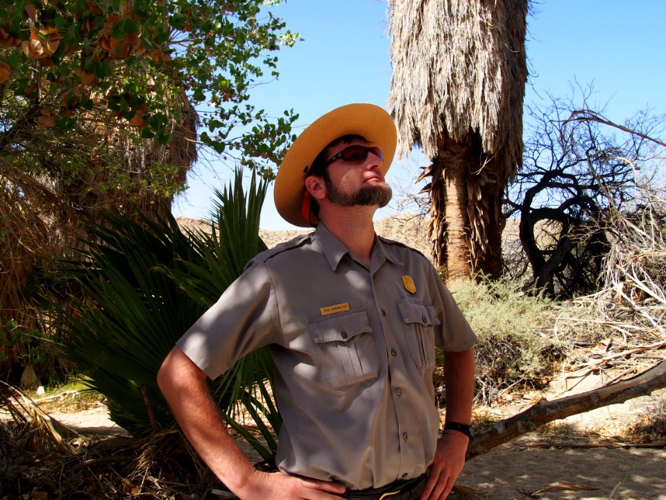 Ranger at Cottonwood Spring